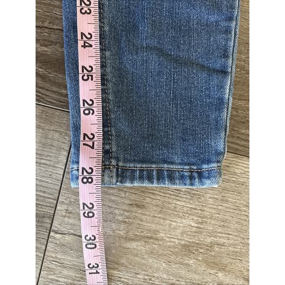 Judy Blue Jeans Size 3/26 Blue Skinny Mid Rise Whisker Stretch Normcore Denim - Picture 8 of 12